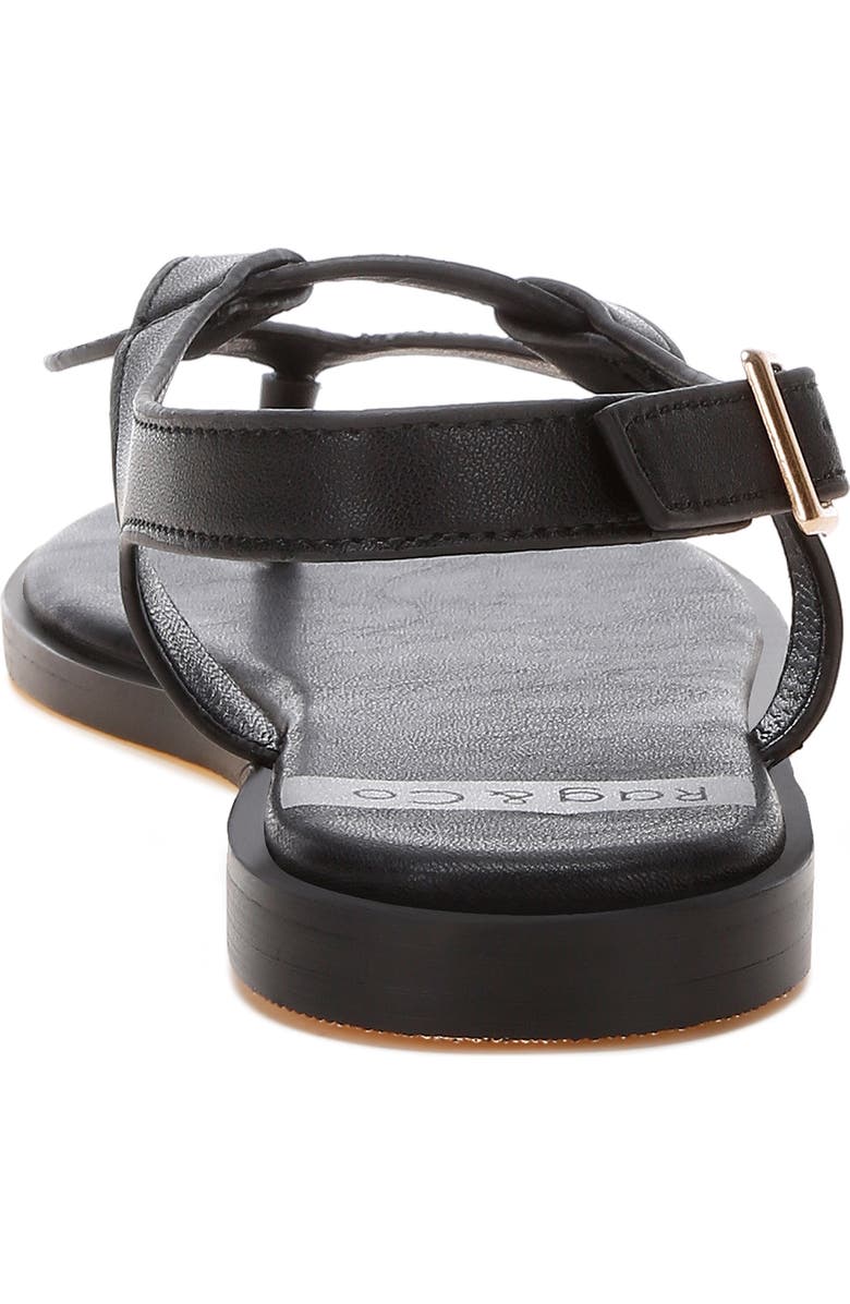 Rag & Co Torad Slingback Sandal, Alternate, color, Black