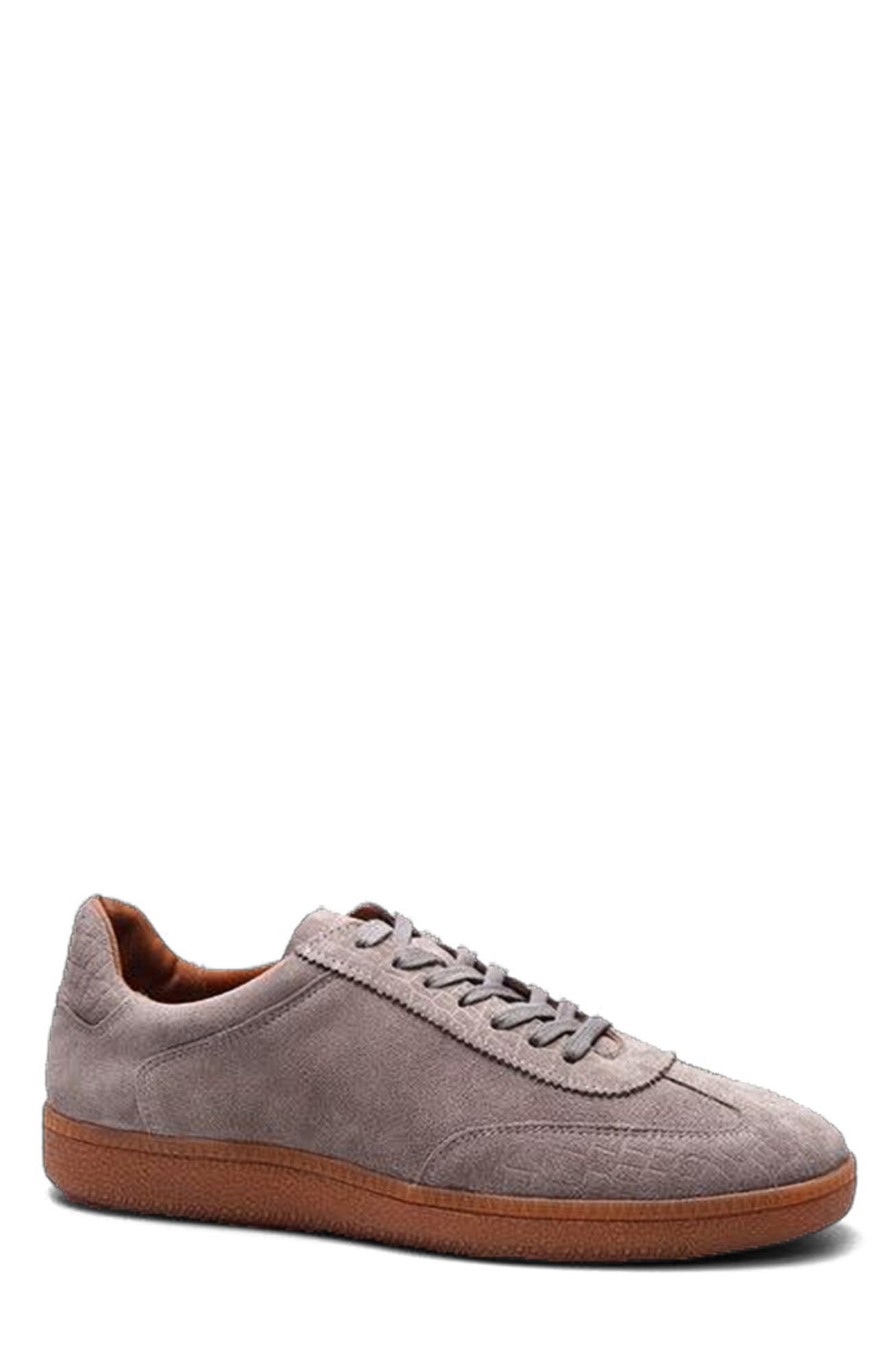 CARLOS SANTANA Crosby Sneaker, Alternate, color, Taupe Suede