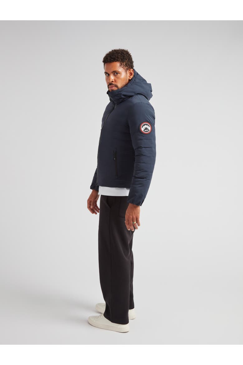 Cosmos Long Sleeve Hooded Jacket, Alternate, color, NAVY