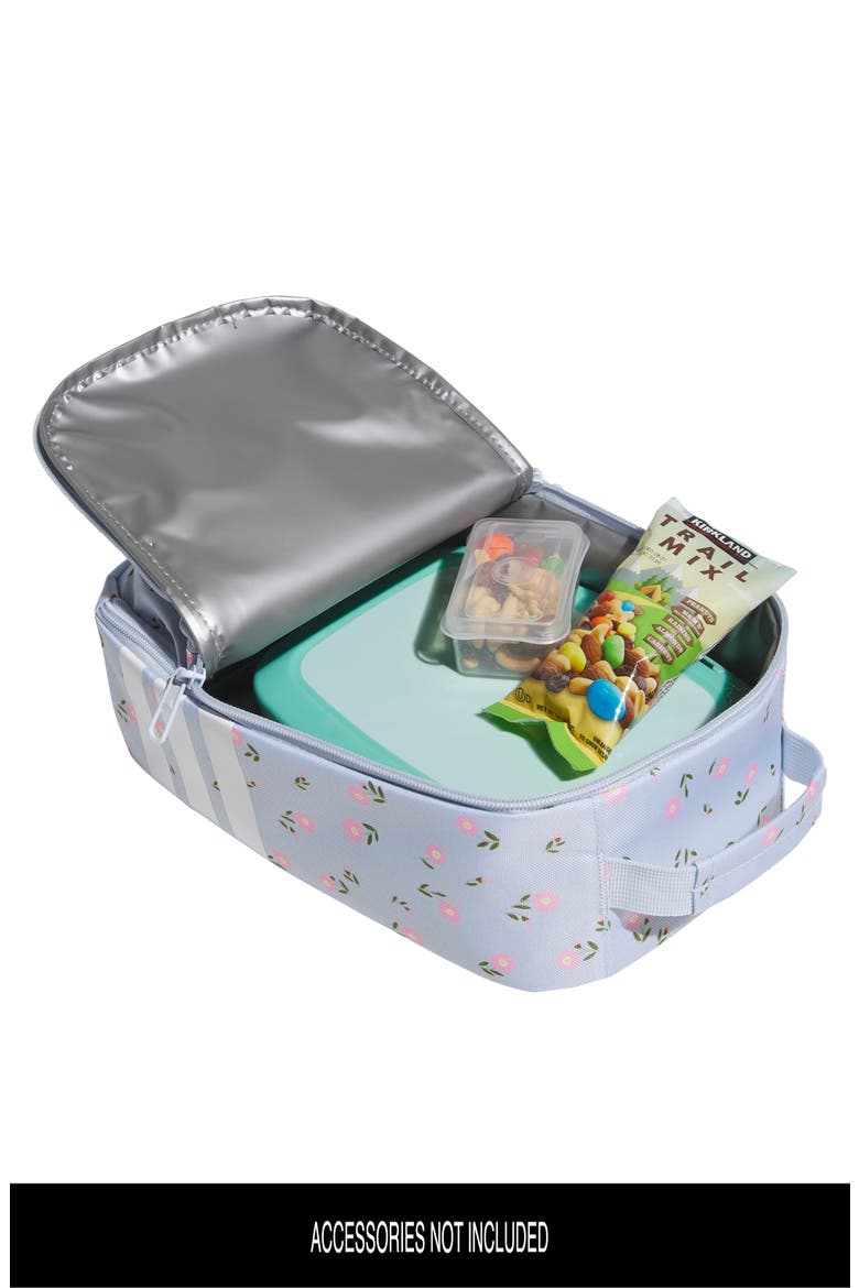 Kids' Santiago 4 Lunch Bag, Alternate, color, DITSY FLORAL CRYSTAL SKY
