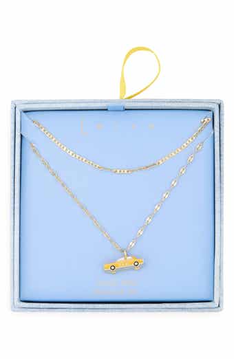 Two Row Taxi Layered Necklace