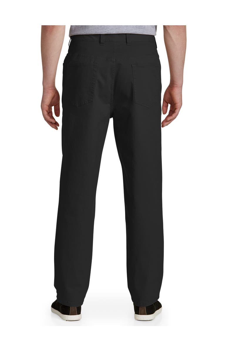 Harbor Bay by DXL Big & Tall Continuous Comfort Pants, Alternate, color, Black