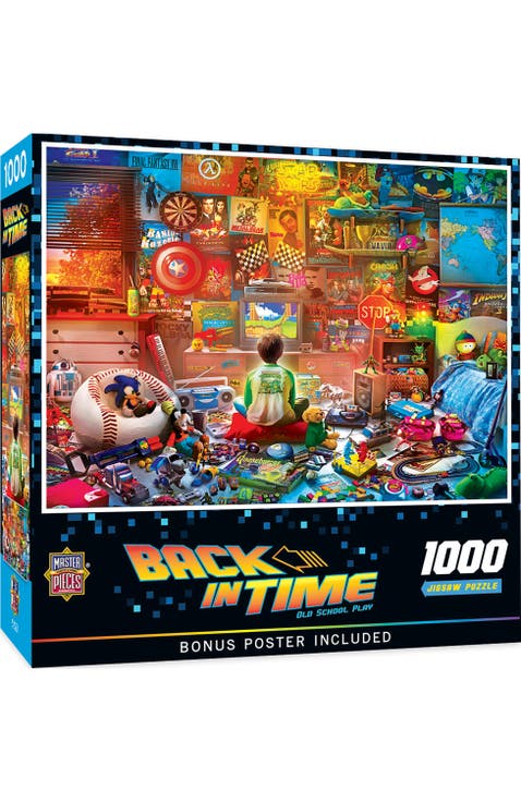 Old School Play 1000 Piece Jigsaw Puzzle