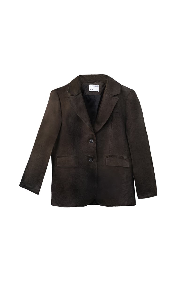 ATS Jett Suede Blazer, Main, color, Brown