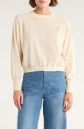 INDUSTRY REPUBLIC CLOTHING Textured Crop Sweater