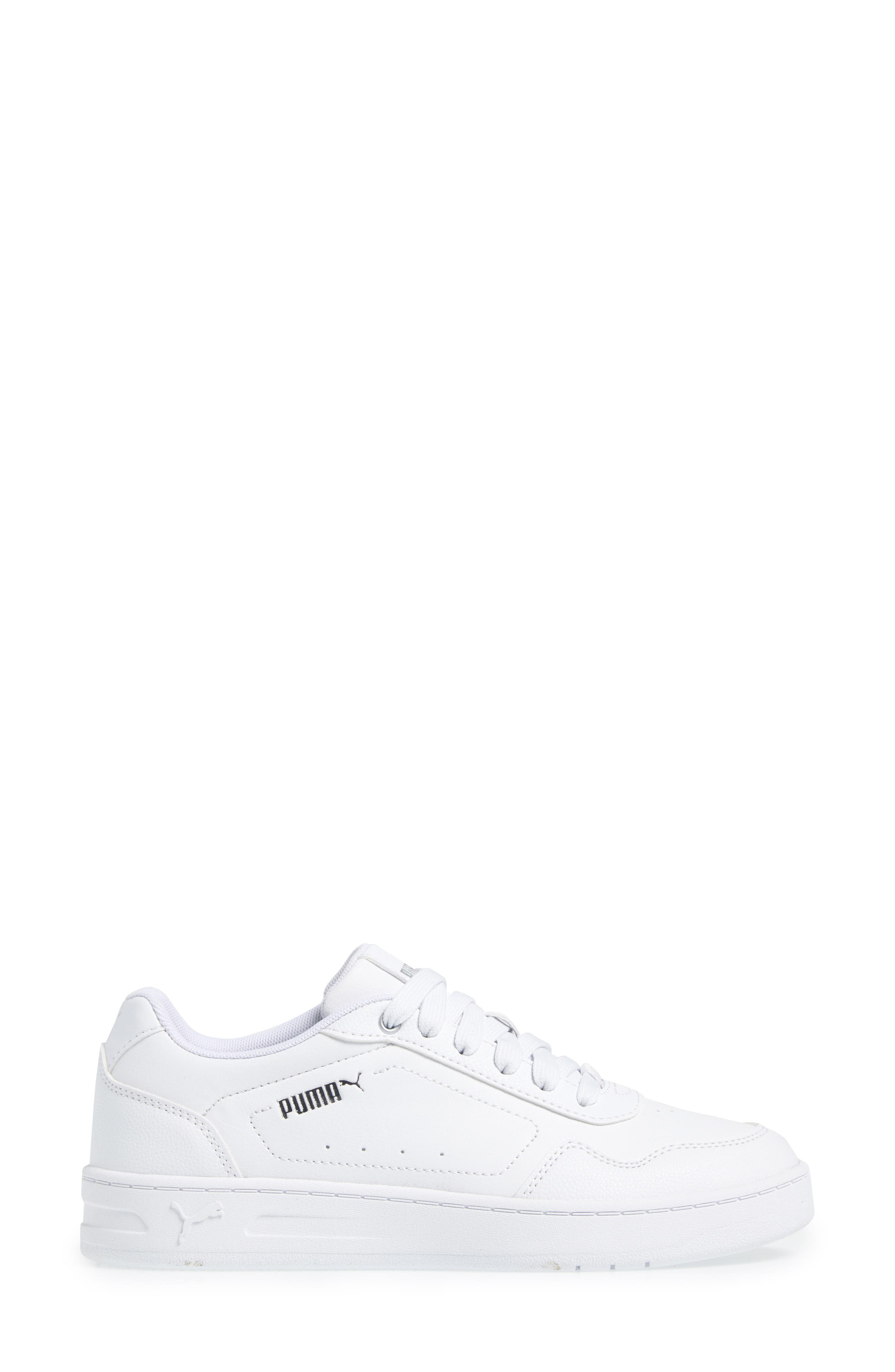 PUMA Court Classy Sneaker, Alternate, color, Puma White-Puma Silver