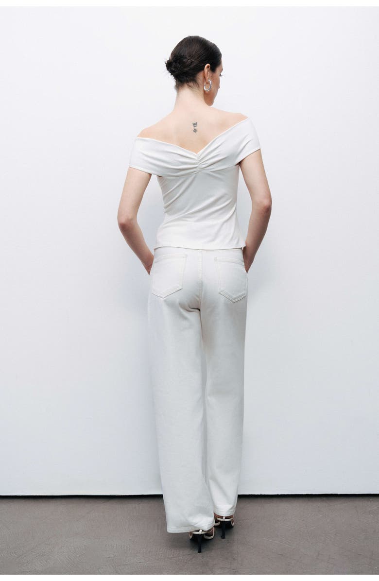 Nocturne Twist Detail Blouse, Alternate, color, 