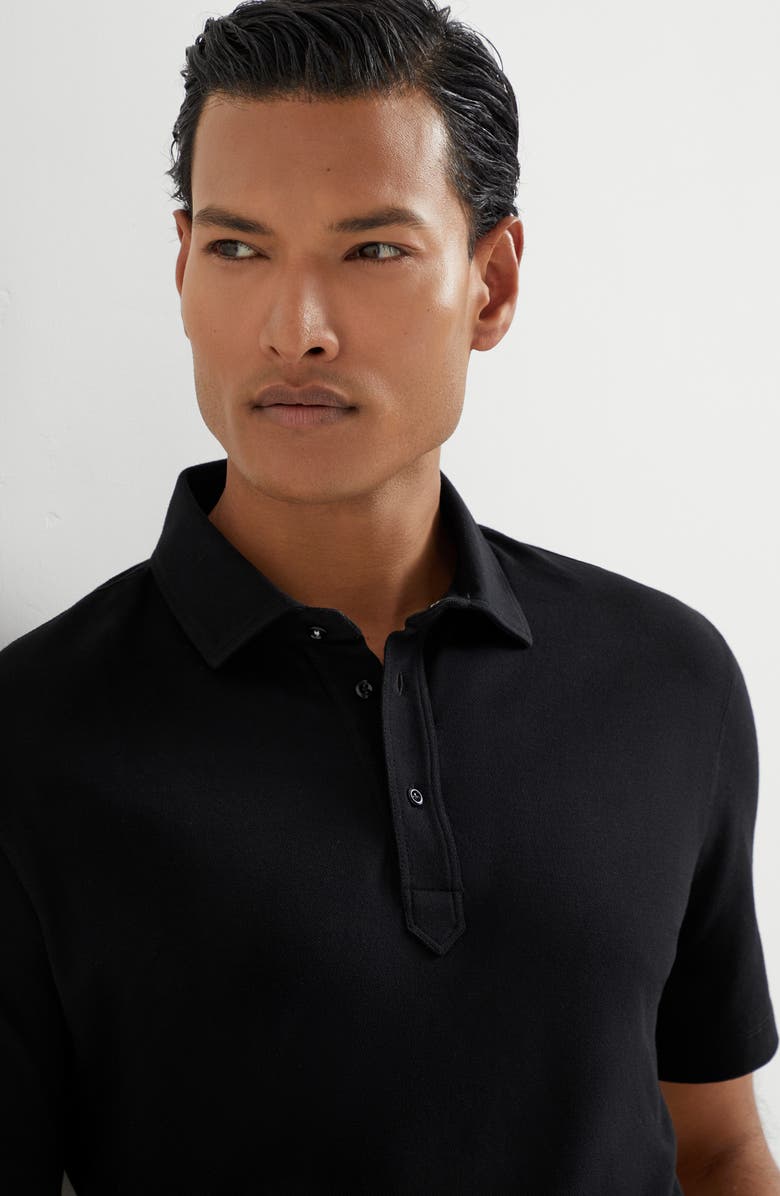 Brunello Cucinelli Piqué polo shirt, Alternate, color, 