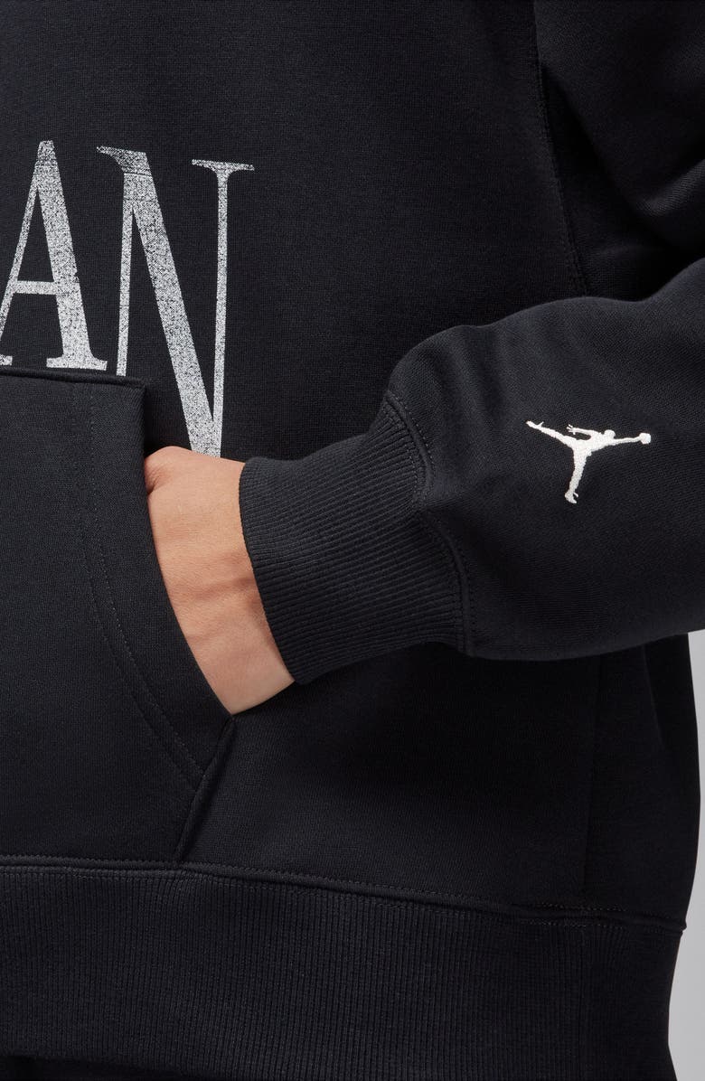 Jordan Brooklyn Oversize Fleece Hoodie, Alternate, color,