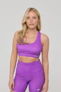 OOSC High Support Elite Crossback Sports Bra - Purple
