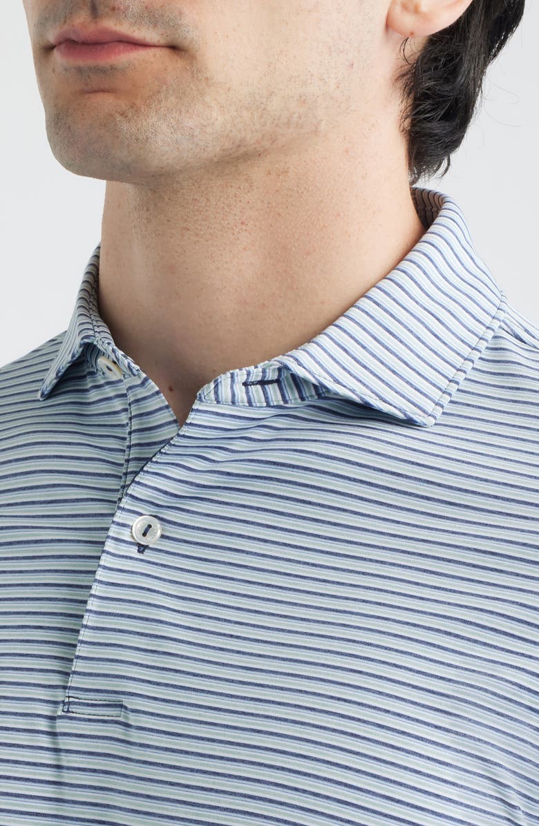 Peter Millar Alda Performance Jersey Golf Polo, Alternate, color, Navy