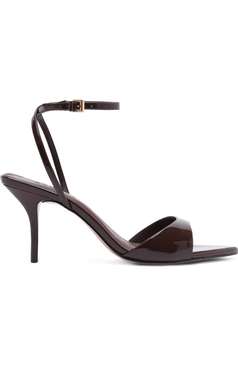 Schutz Elodie Ankle Strap Sandal, Alternate, color, Root Brown