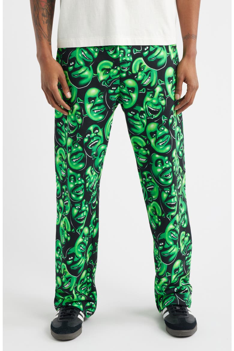 x Shrek™ Print Sweatpants, Main, color, GREEN MULTI