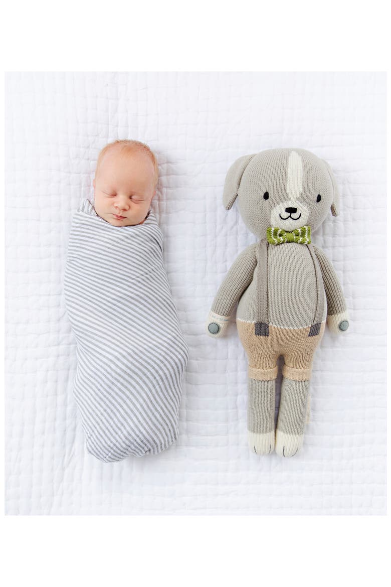 cuddle + kind Noah the Dog Stuffed Animal, Alternate, color, GREY