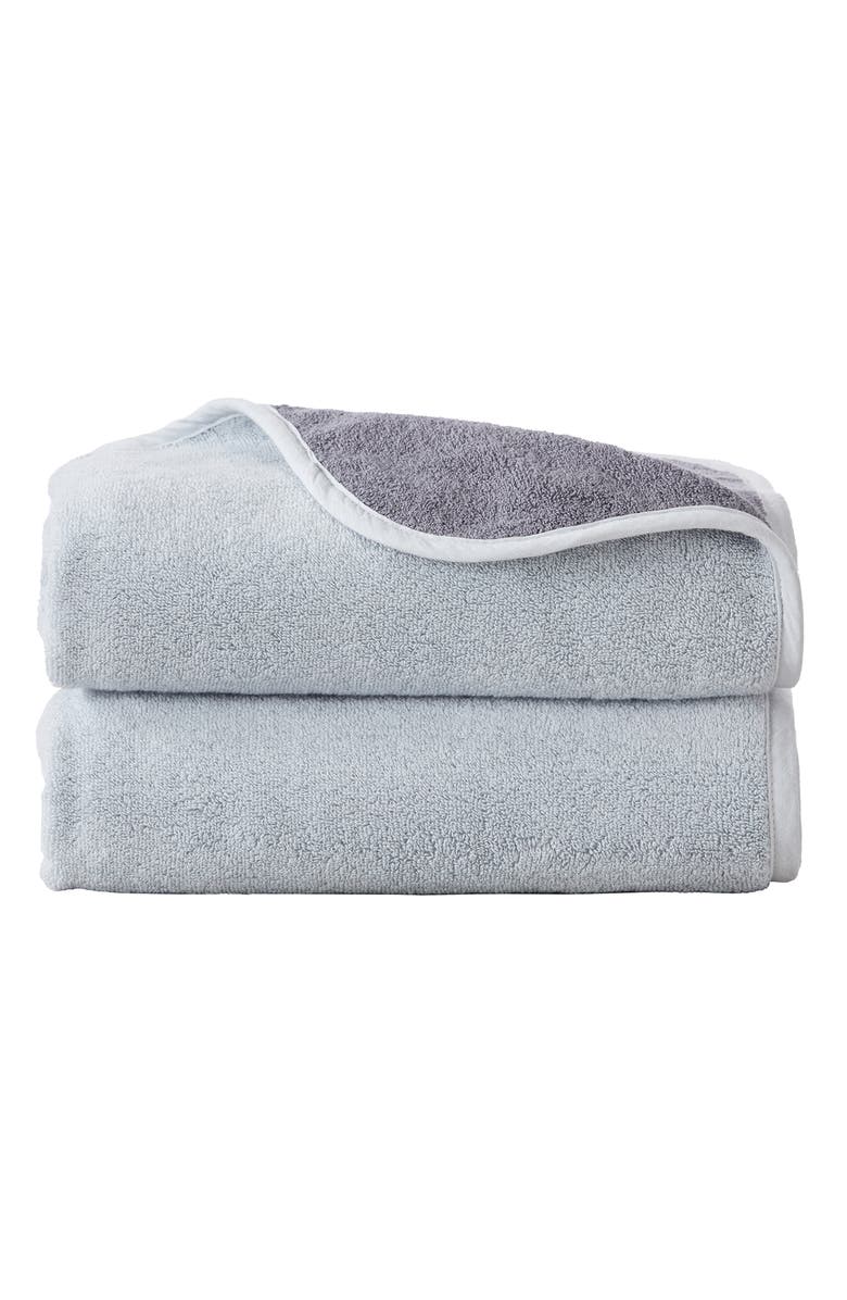 Woven & Weft Two-Tone Towels - Set of 2, Main, color, 
