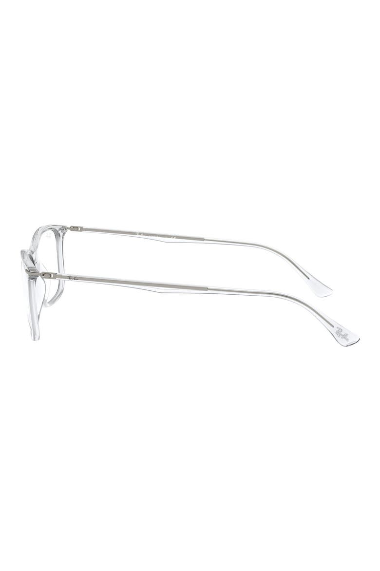 53mm Rectangular Optical Glasses, Alternate, color, TRANSPAREN