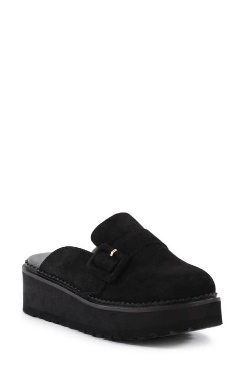 Come Together Platform Wedge Loafer Mule (Women)