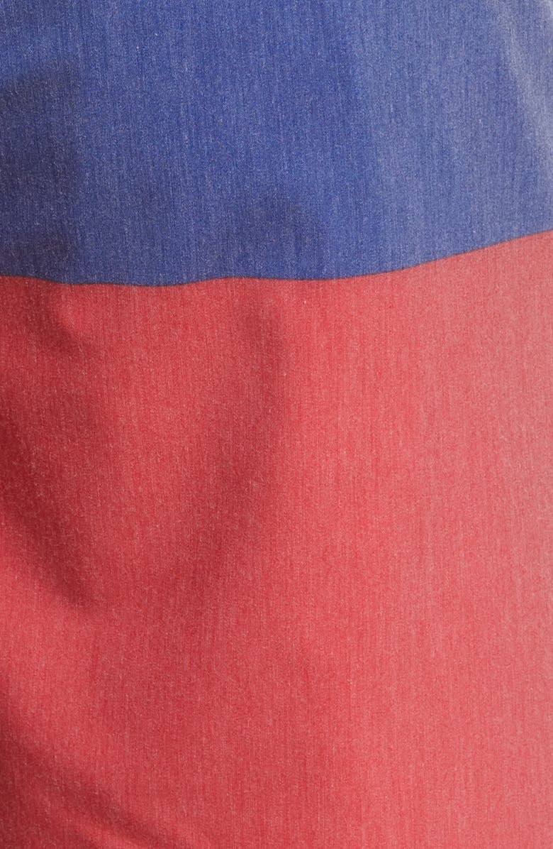 Fair Harbor The Bayberry Colorblock Swim Trunks, Alternate, color,