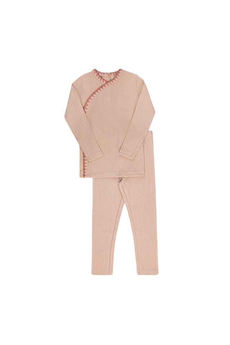 Whip Stitch Collection - Lounge Set, Main, color, Pink