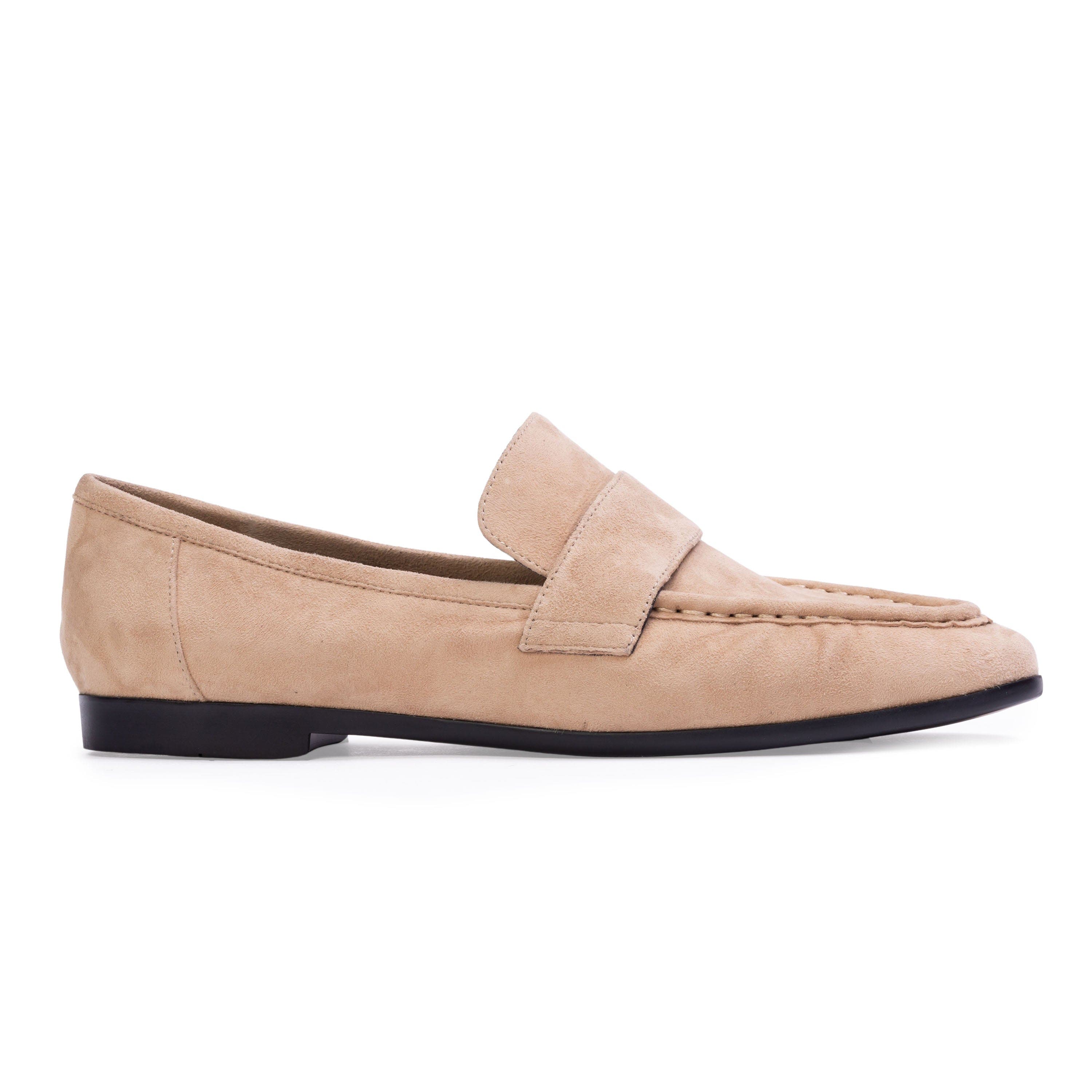 BLACK SUEDE STUDIO Arrow Suede Loafer, Main, color, Taupe Suede