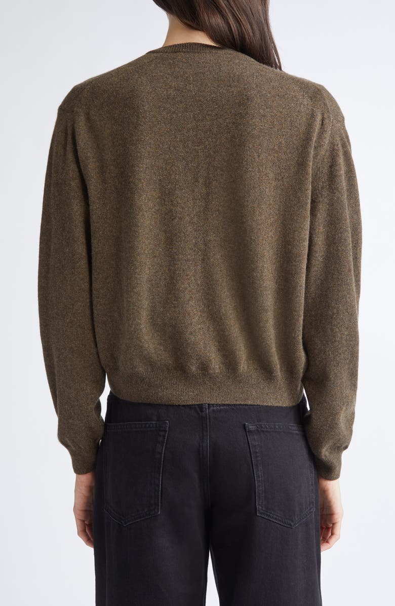 NACKIYÈ Sea Shell Cashmere Cardigan, Alternate, color, Chestnut