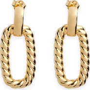 ARGENTO VIVO Door Knocker Rope Drop Earrings
