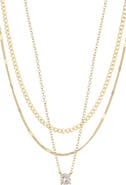 Adornia 3-Piece Necklace Set
