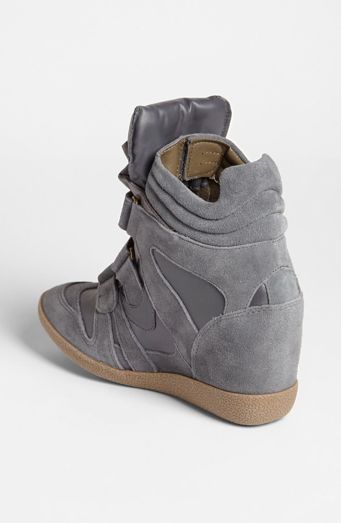 'Hilight' Wedge Sneaker, Alternate, color, GREY MULTI
