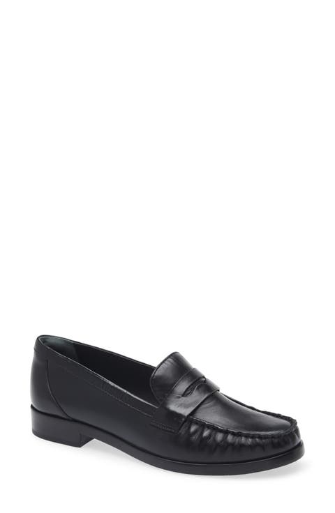 Ani Ruched Penny Loafer (Women)