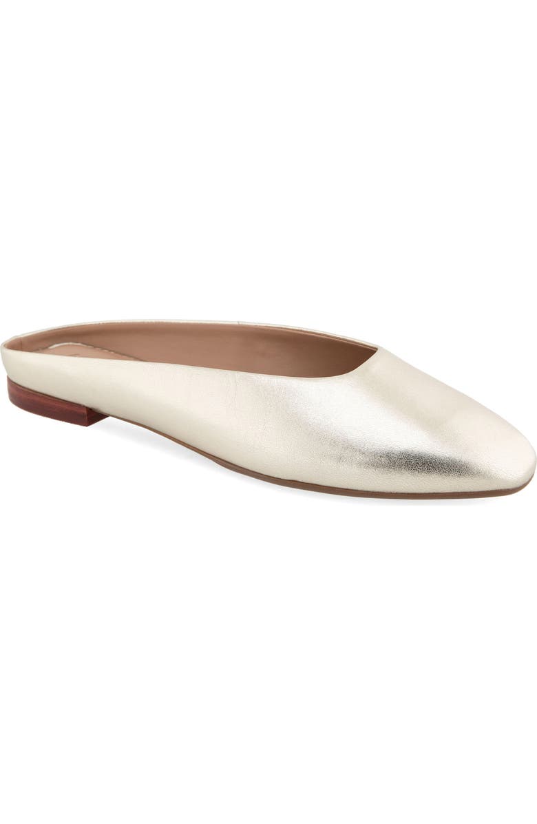 Aerosoles Amara Mule, Main, color, Gold Metallic Leather