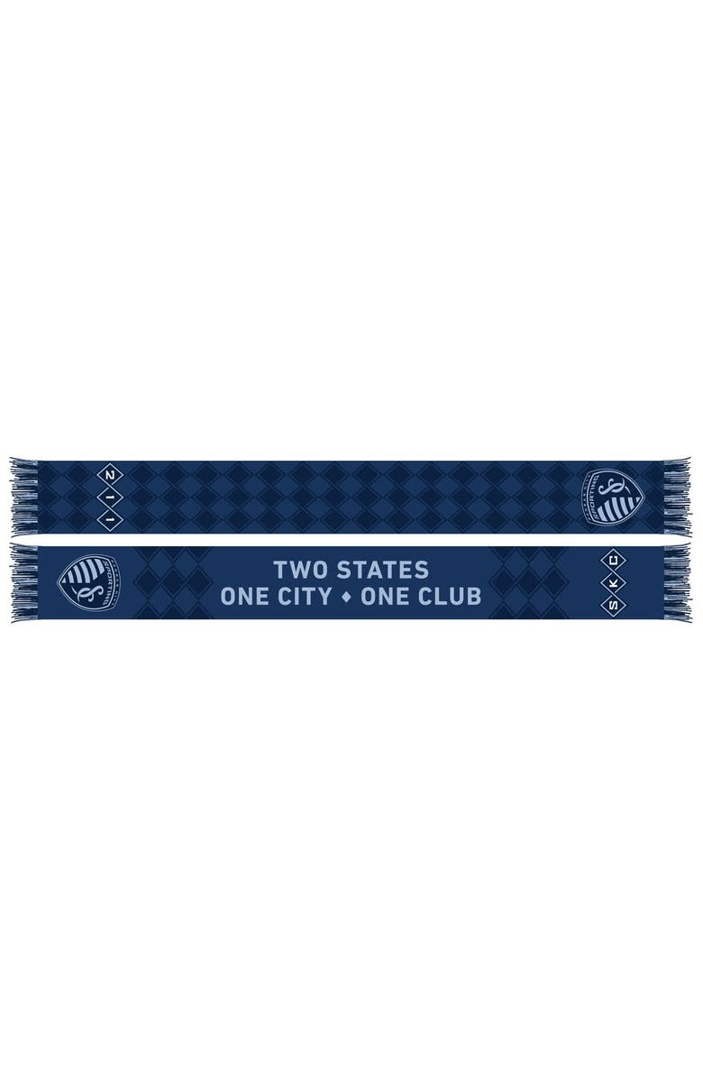 RUFFNECK SCARVES Blue Sporting Kansas City 2024 Jersey Hook Scarf, Main, color, 