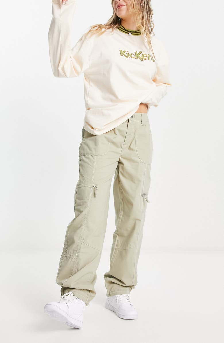 ASOS DESIGN Pull-On Cargo Trousers, Main, color, 