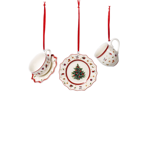 Toys Delight Decoration Ornaments Tableware Set of 3