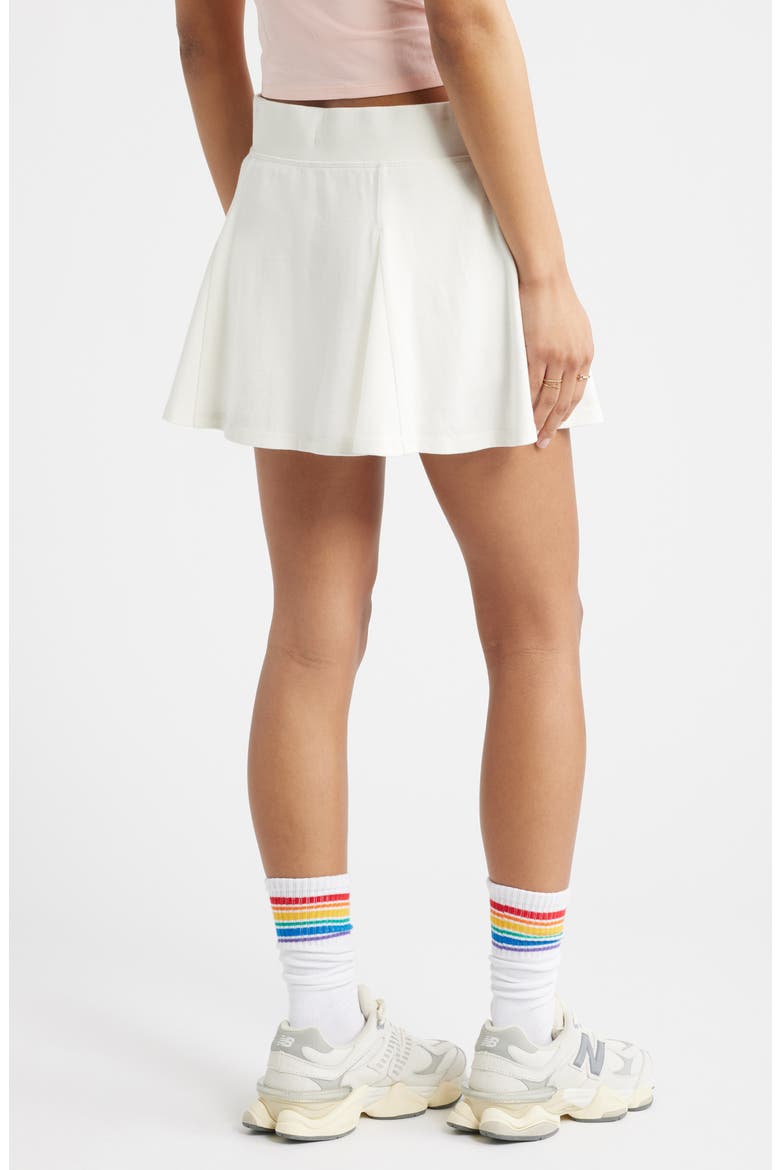 Terry Sporty Skort, Alternate, color, IVORY