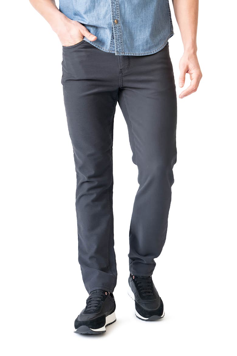 Comfort Slim Fit Jeans, Main, color, WASHED BLACK