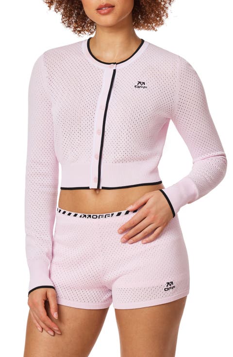 Mesh Cardigan