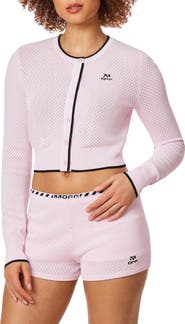 L/AB C/O OFF-WHITE Mesh Cardigan