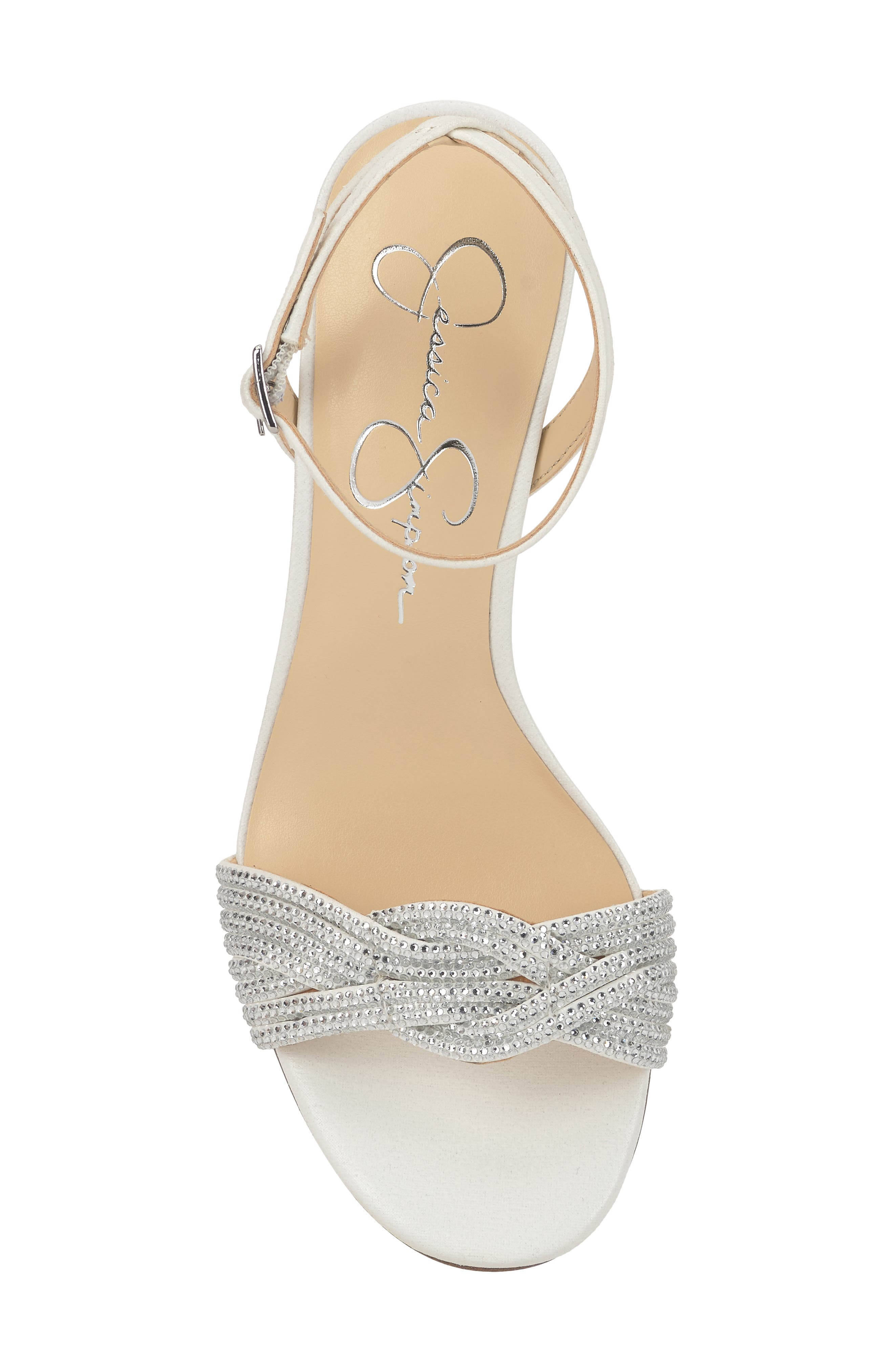 Siena Sandal, Alternate, color, WHITE