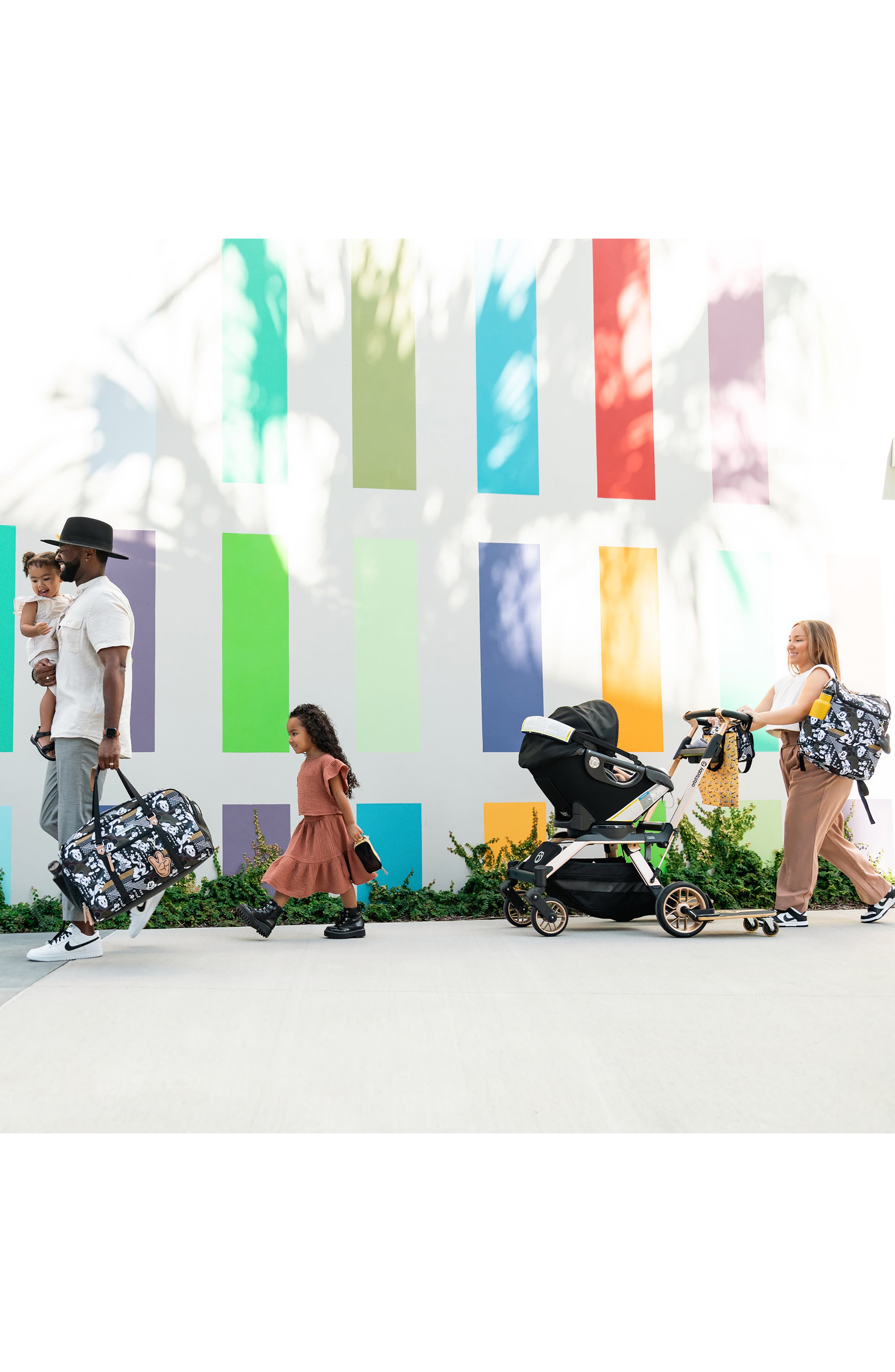 Petunia Pickle Bottom x Disney Trek Overnight & Hospital Bag, Alternate, color, 