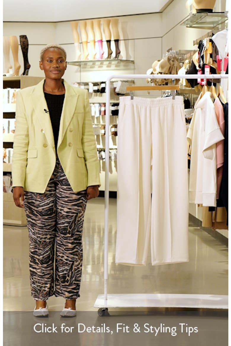 Pintuck Wide Leg Pants video