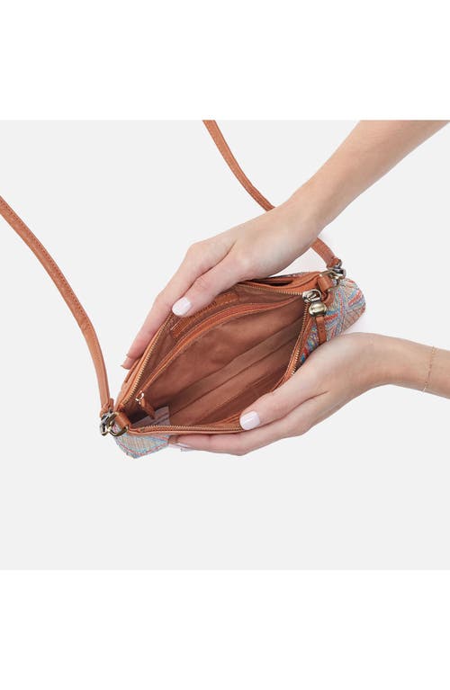 Hobo Darcy Raffia Convertible Crossbody Bag In Sunset Raffia
