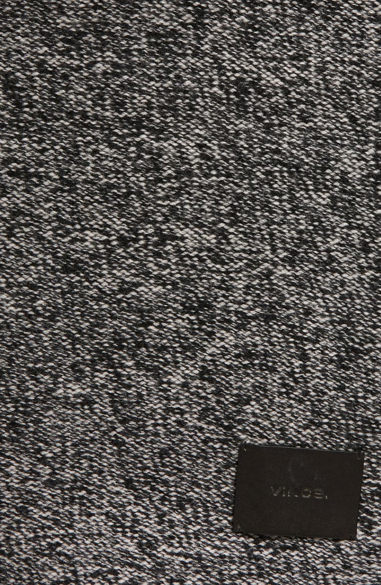 Vince Marled Knit Wool Blend Throw Blanket, Alternate, color, 