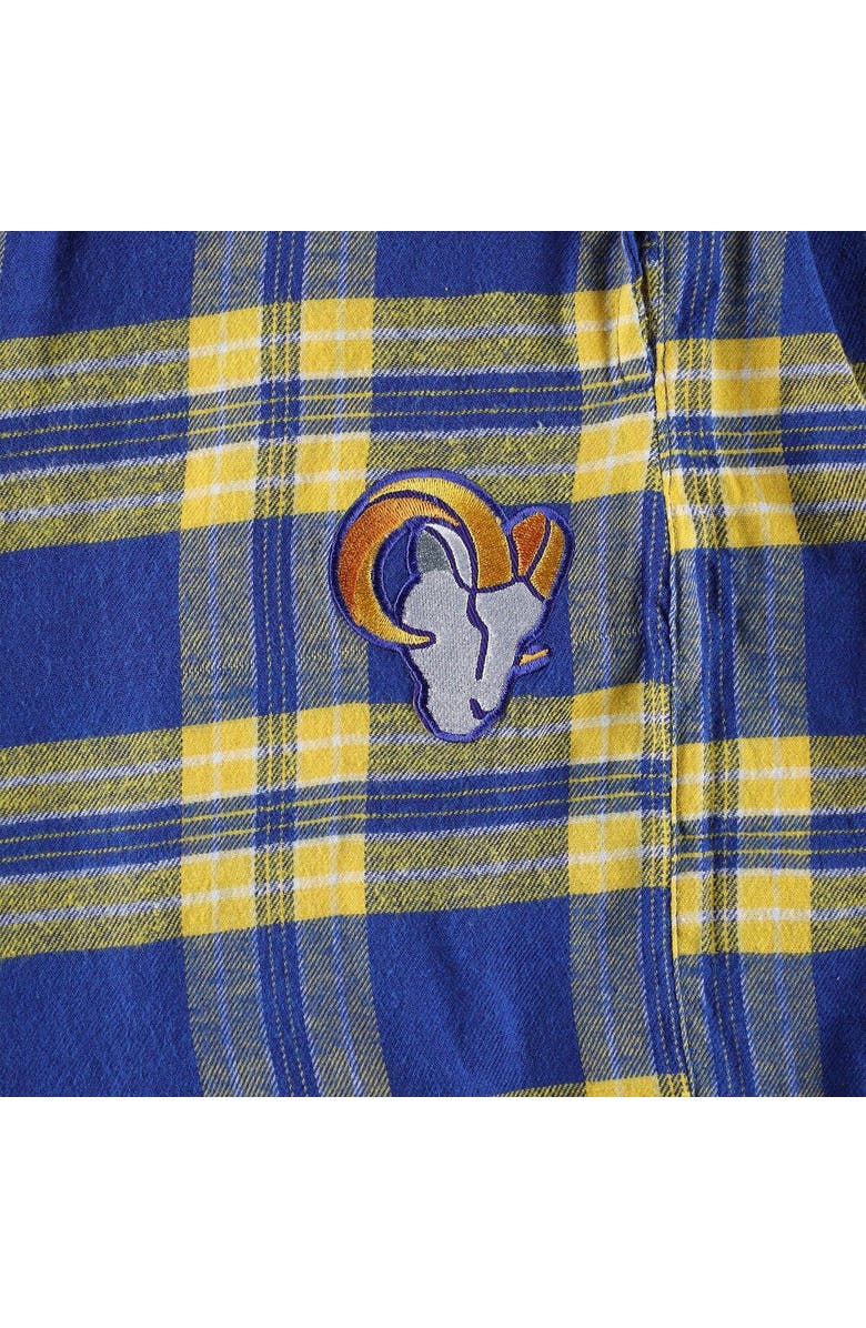 CONCEPTS SPORT Men's Concepts Sport Royal/Gold Los Angeles Rams Big & Tall Ultimate Sleep Pant, Alternate, color,