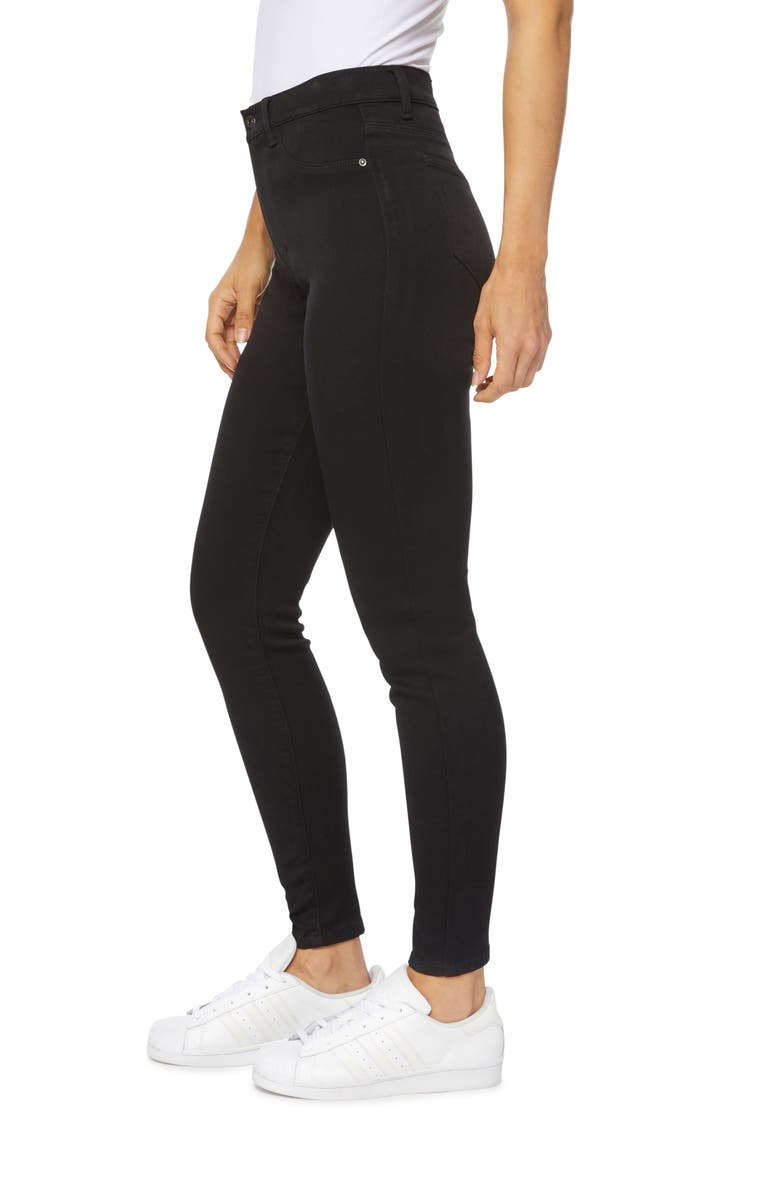 Kensie High Waist Skinny Jeans, Alternate, color, 