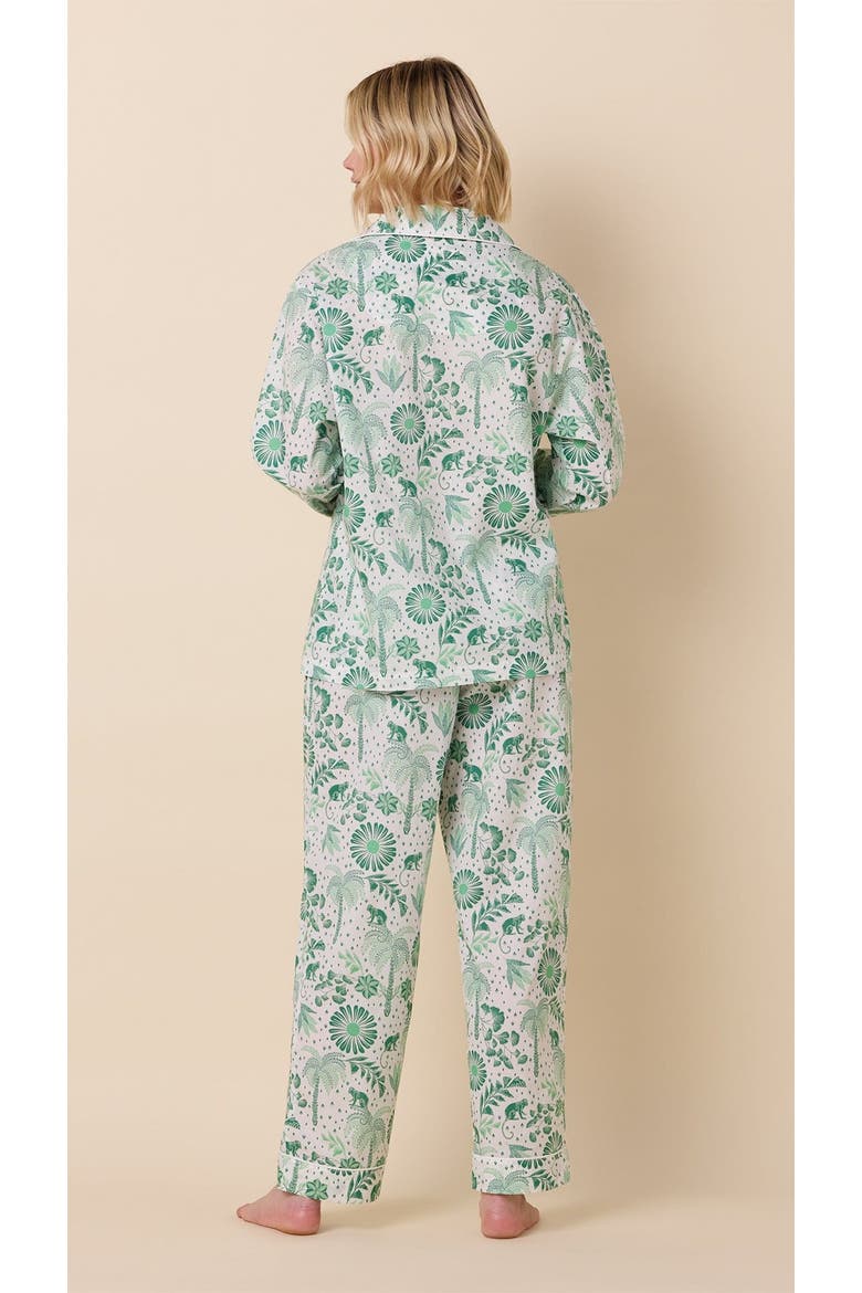 Luxe Pima Pajama, Alternate, color, Palmera Green