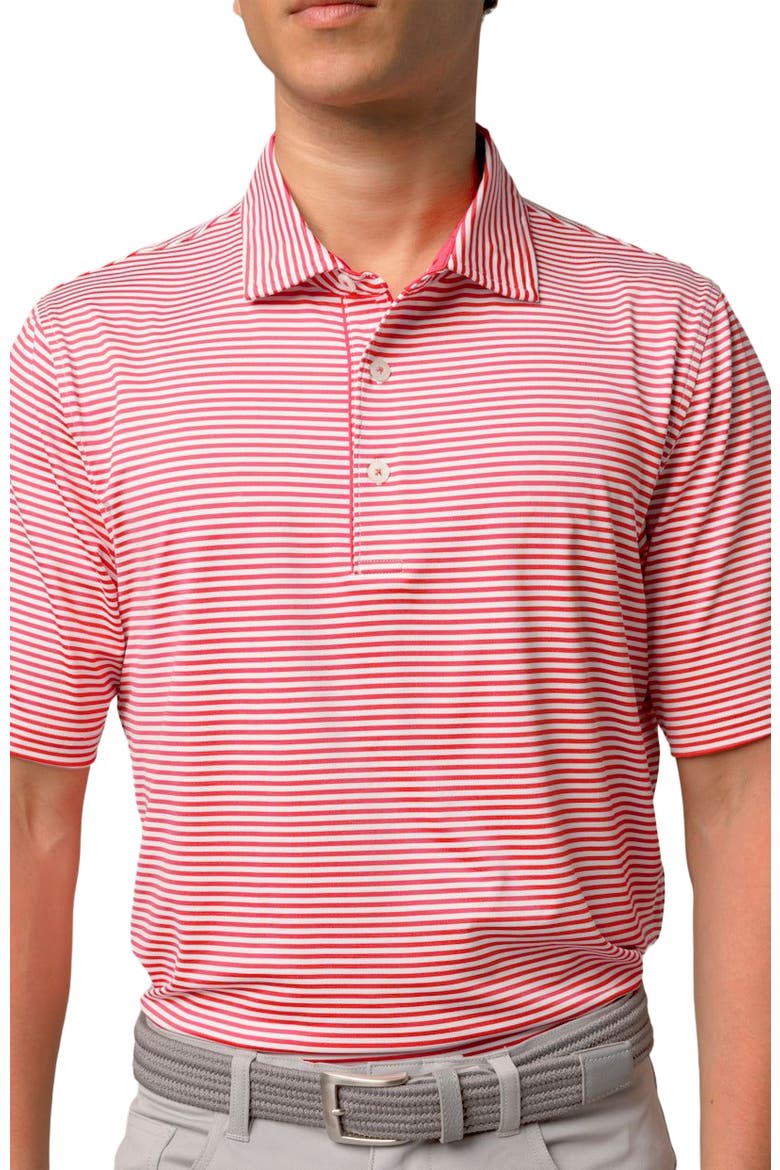 Fairway Polo, Alternate, color, Core Red/White