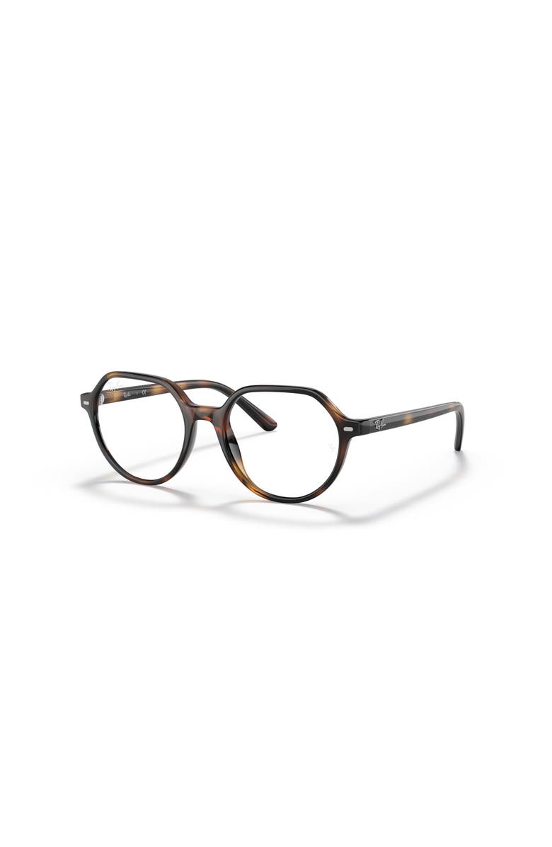 Ray-Ban 47mm Square optical glasses, Main, color, Tortoise