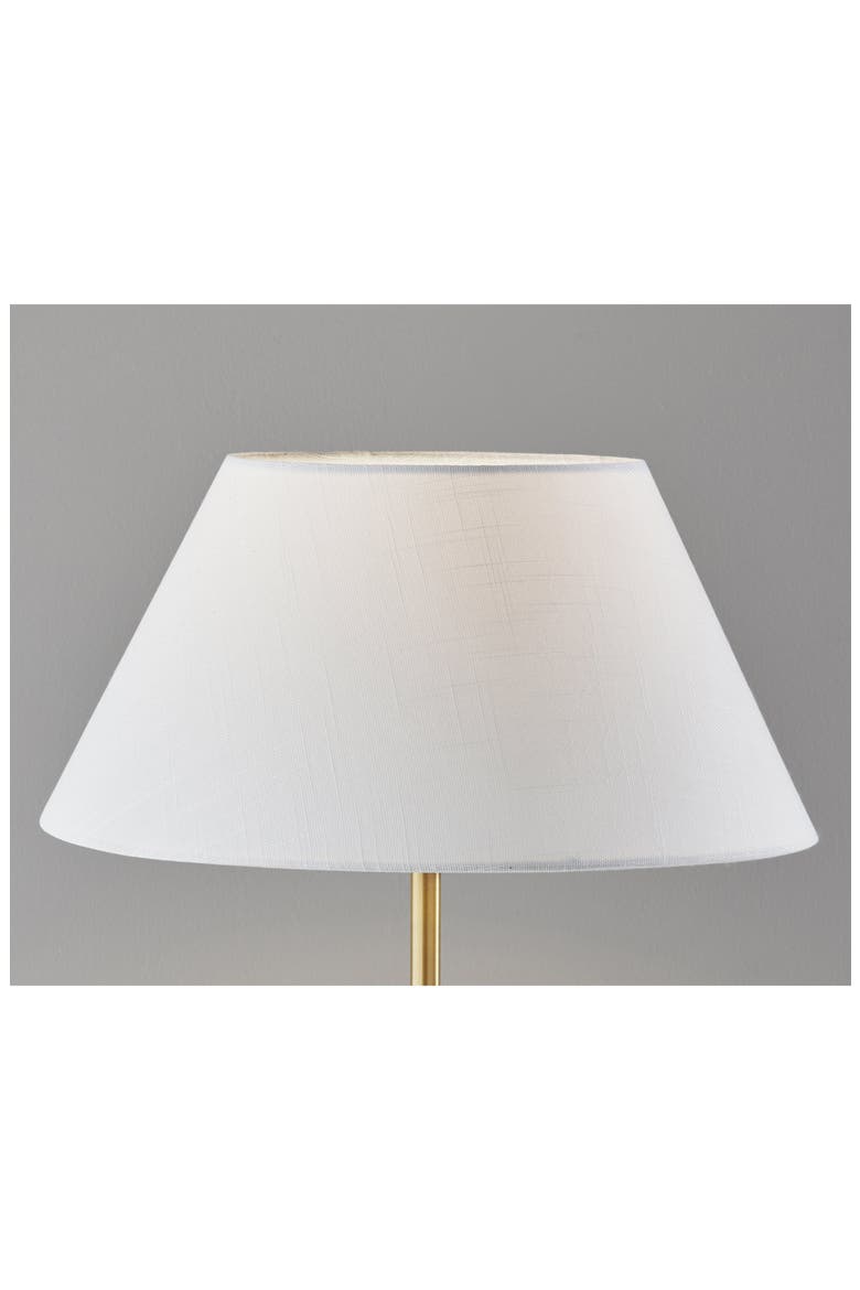 Harvey Table Lamp, Alternate, color, BLACK W/ BRASS ACCENTS