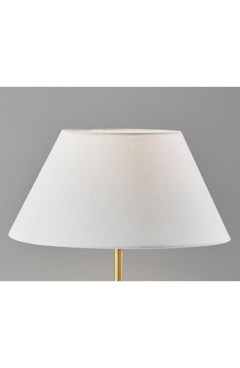 ADESSO LIGHTING Harvey Table Lamp, Alternate, color, Black W/ Brass Accents