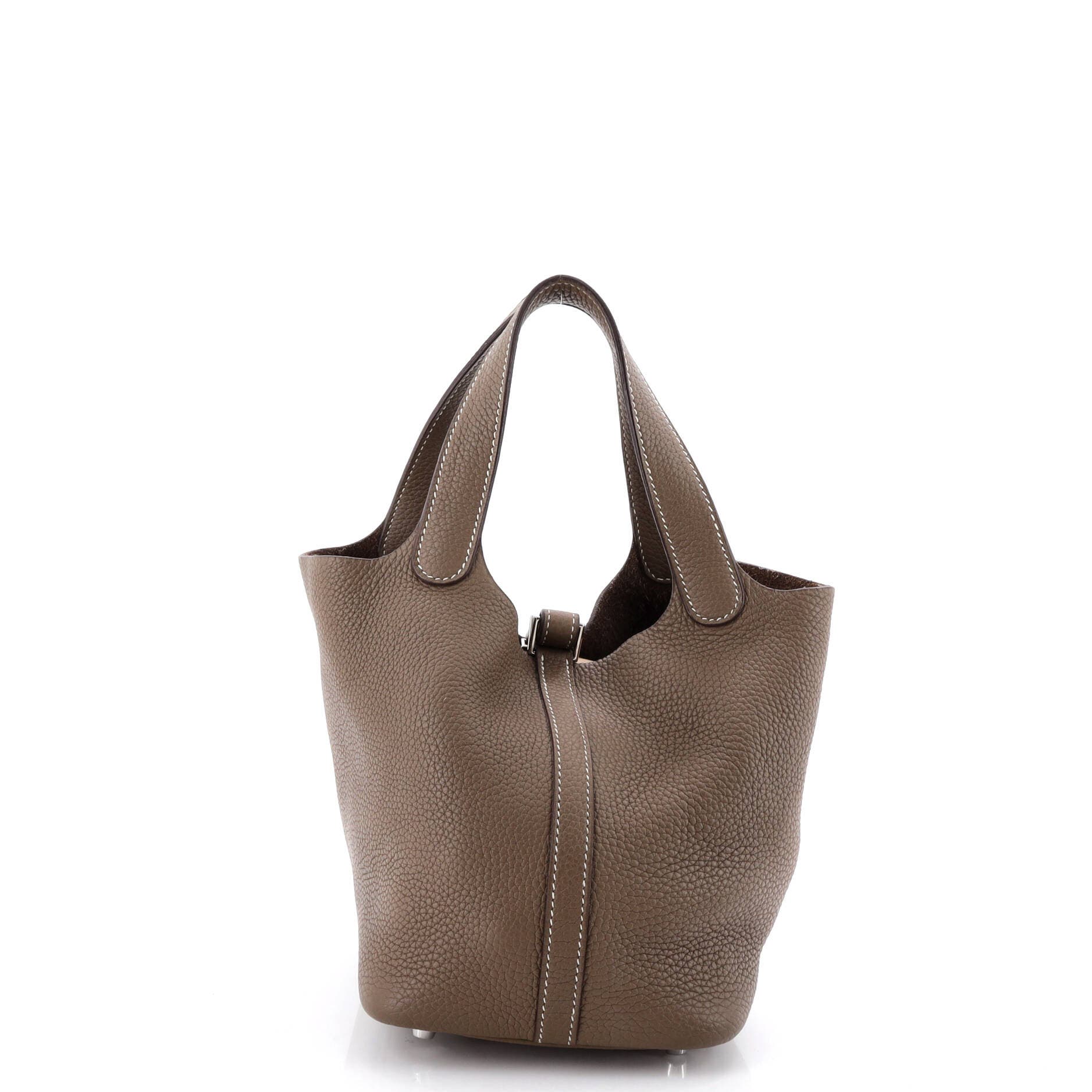 Pre-Owned Hermes Picotin Lock Bag Clemence PM, Alternate, color, 